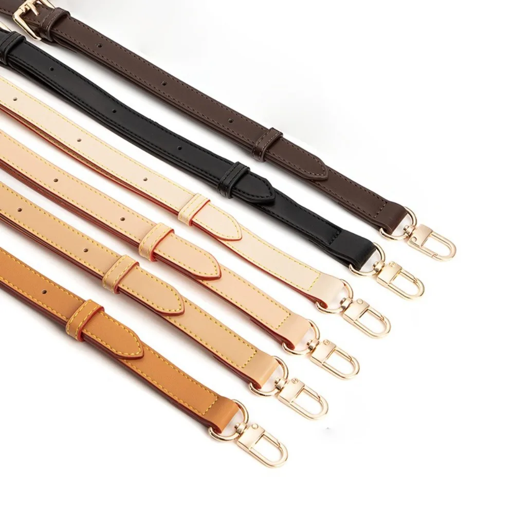 Correa para bolso ajustable de cuero PU sin perforaciones hombro - imagen 5