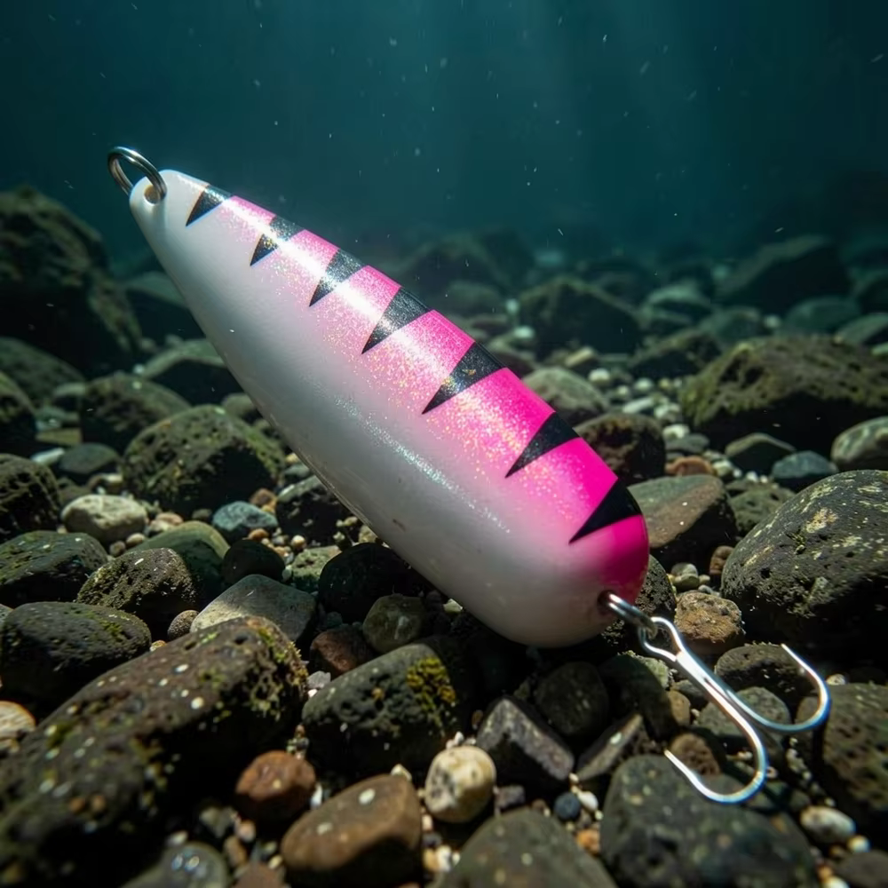 Señuelo Cuchara Oscilante Acero Inoxidable – Trucha y Perca - imagen 4