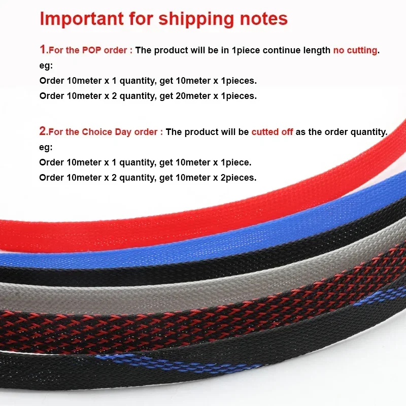 Funda trenzada PET protectora para cable expandible de alta densidad - imagen 5