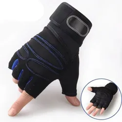 Guantes de levantamiento de pesas para gimnasio con agarre