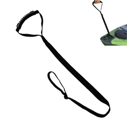 Correa de remolque ajustable para kayak con mango acolchado