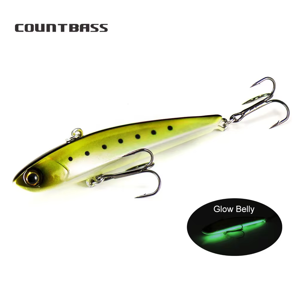 COUNTBASS Señuelo Crankbait Lipless Hundido – Para pesca deportiva