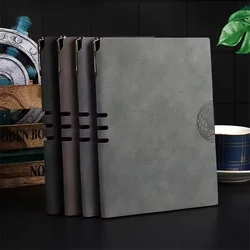 Cuaderno pesca A5 piel genuina - Libreta planificador
