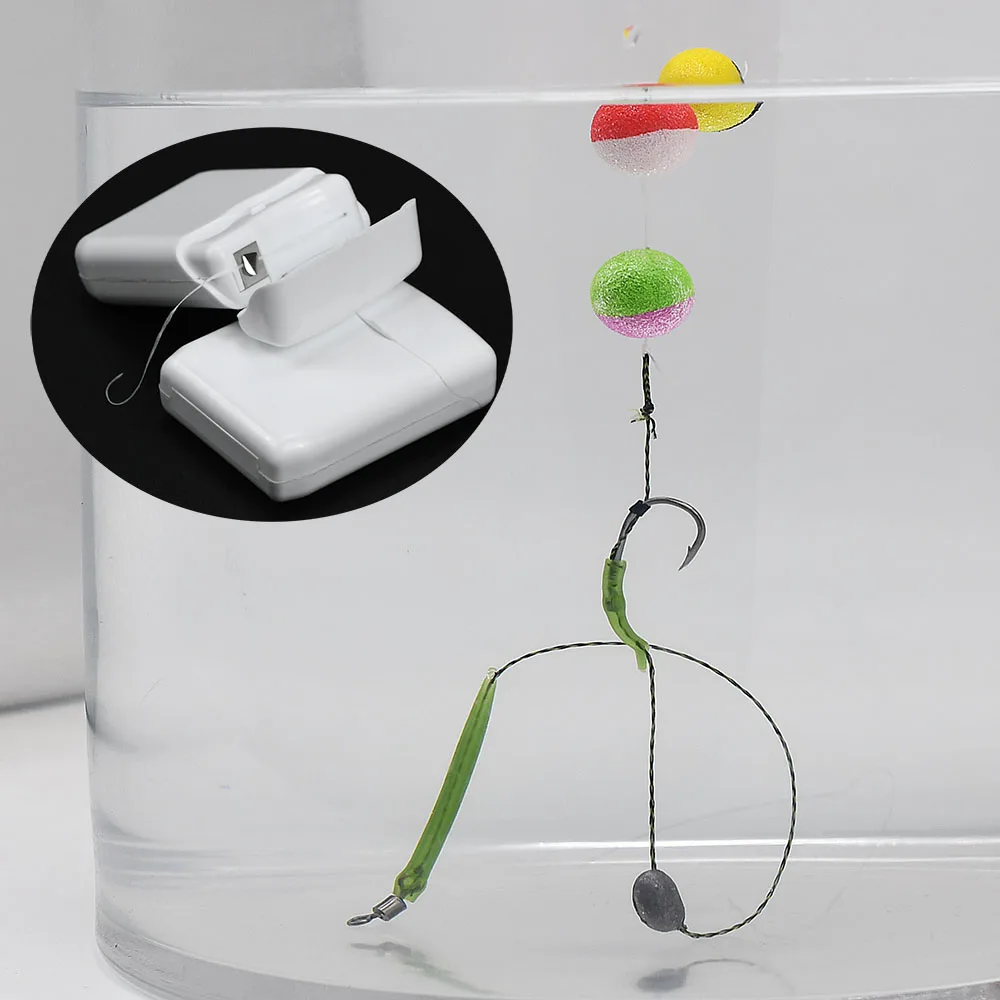 Línea de nailon monofilamento con cortador para pescar al aire libre - imagen 3