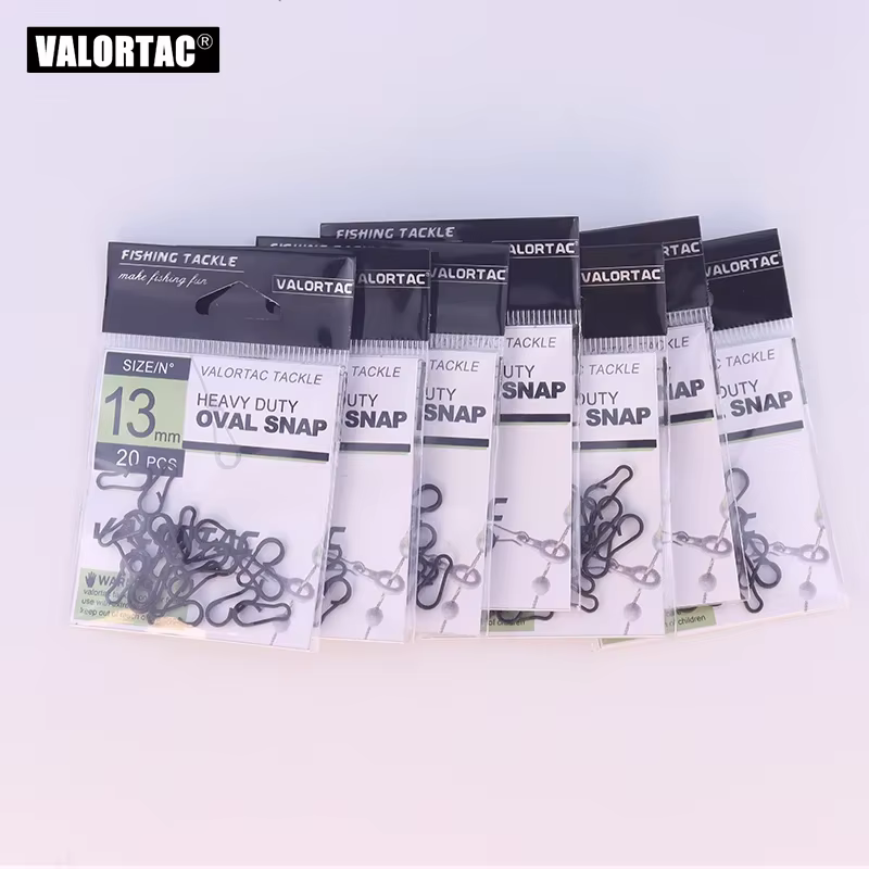 Juego de Giratorios con Broche Ovalado para Carpa - imagen 5