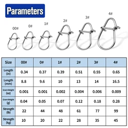 PROBEROS Pasadores refuerzo señuelo inoxidable – Conector antióxido