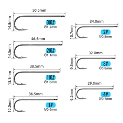 Sabiki Rig Streamer ICERIO – Anzuelos Aberdeen para mar y río