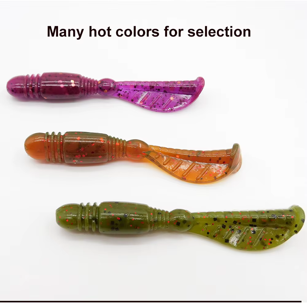 ESFISHING TIG Shad – Señuelo blando 70mm para lucio y trucha - imagen 5