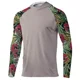 Camiseta de pesca transpirable camuflaje de manga larga para verano - imagen 4