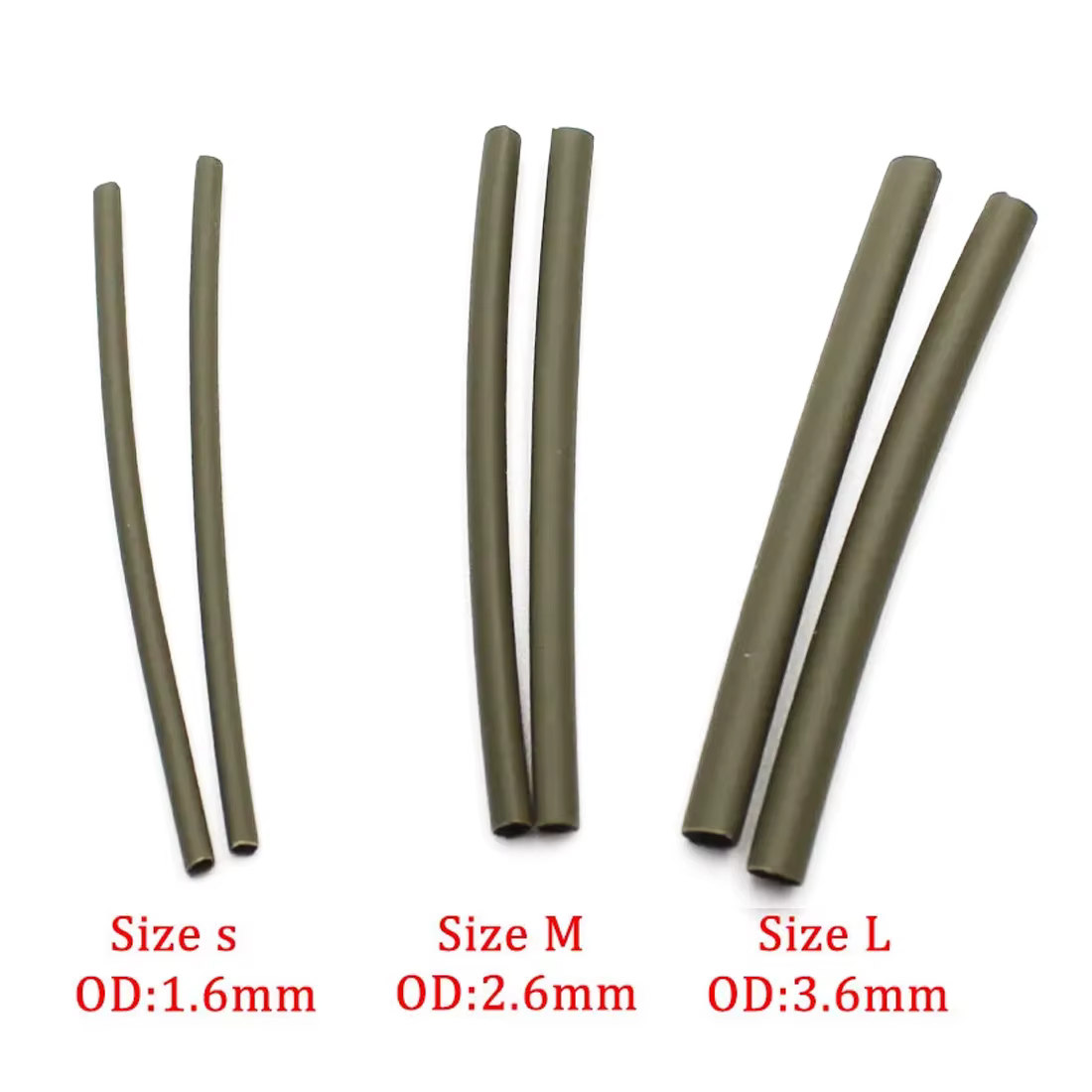 Tubo retráctil Ronnie Rig FishTrip – Silicona mate - imagen 2