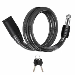 Candado para bicicleta de acero aleado antirrobo enrollable