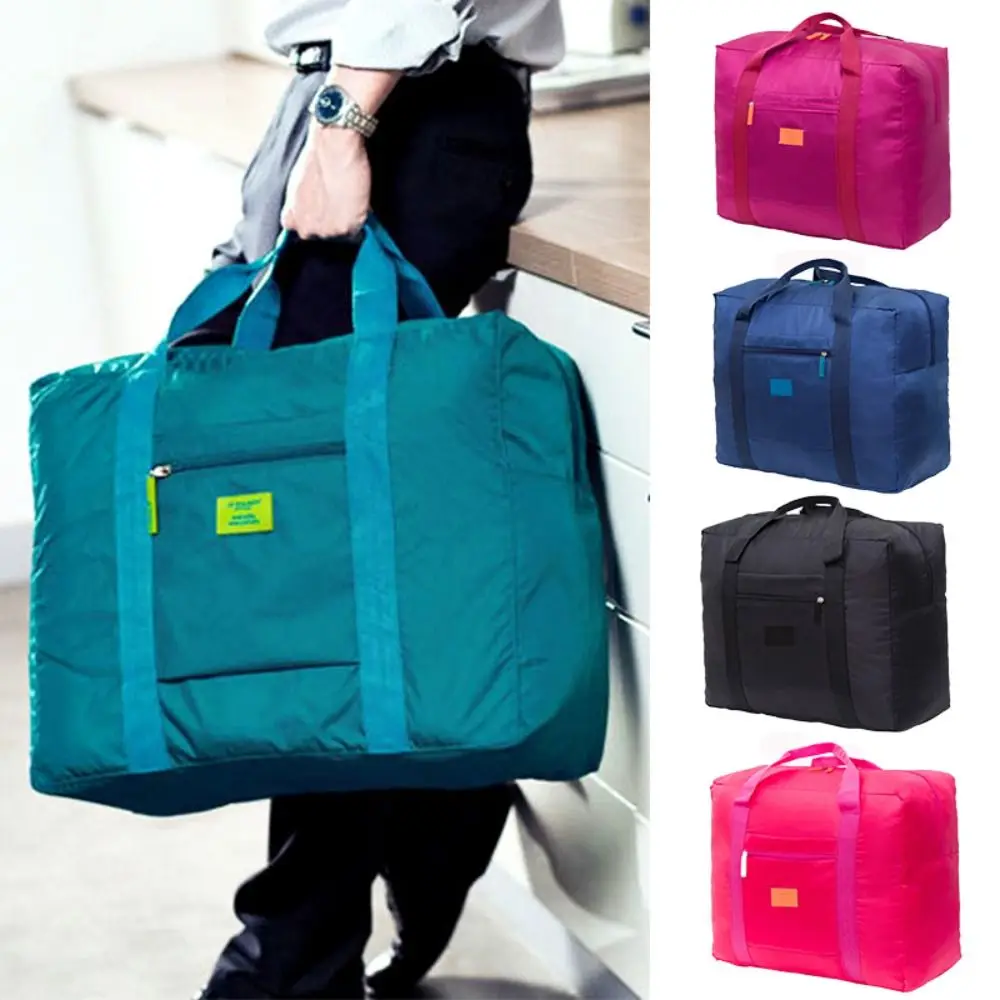 Bolsa de pesca plegable nailon resistente con asa para guardar - imagen 4