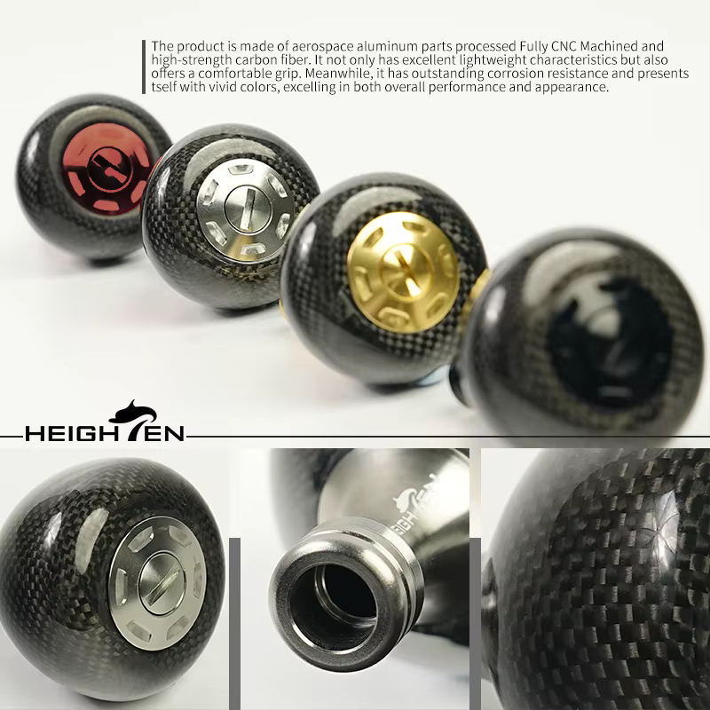 Perilla HEIGHTEN fibra carbono ultraligera para pesca de señuelo - imagen 3