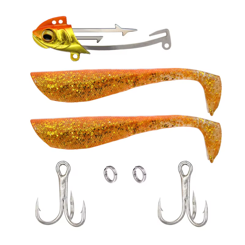 Jig Head Serpiente – Señuelo vinilo para pesca shore - imagen 2