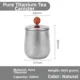 Taza titanio doble pared ligera para camping y pesca - imagen 5