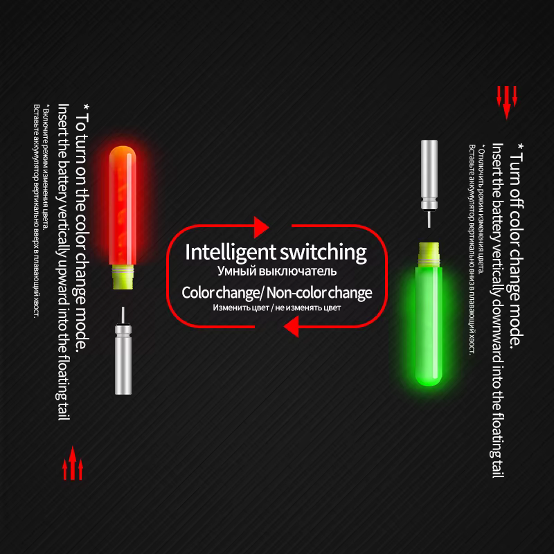 Flotador LED recargable USB para pesca nocturna - imagen 4