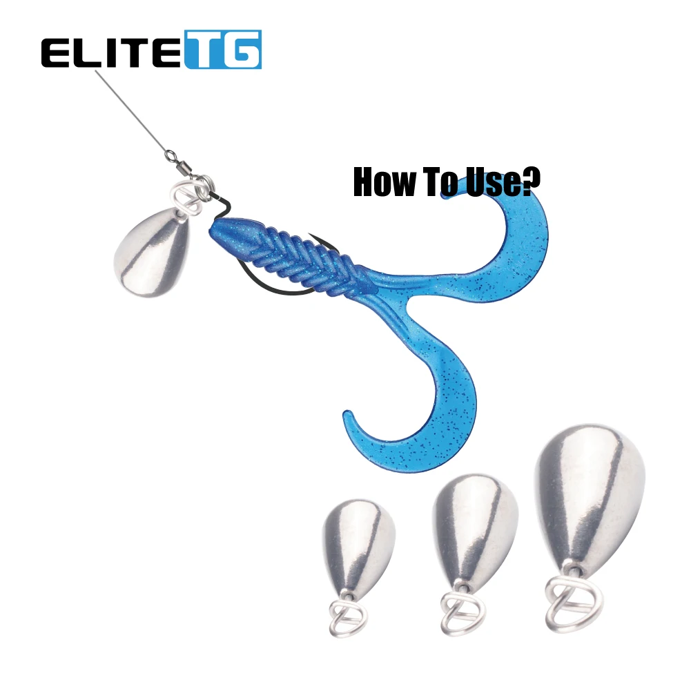 Plomos de tungsteno en forma de lágrima Elite TG con cambio rápido - imagen 4