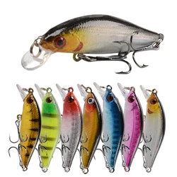 Señuelo Wobbler hundido plástico pececillos 5cm 3g para lubina y lucio