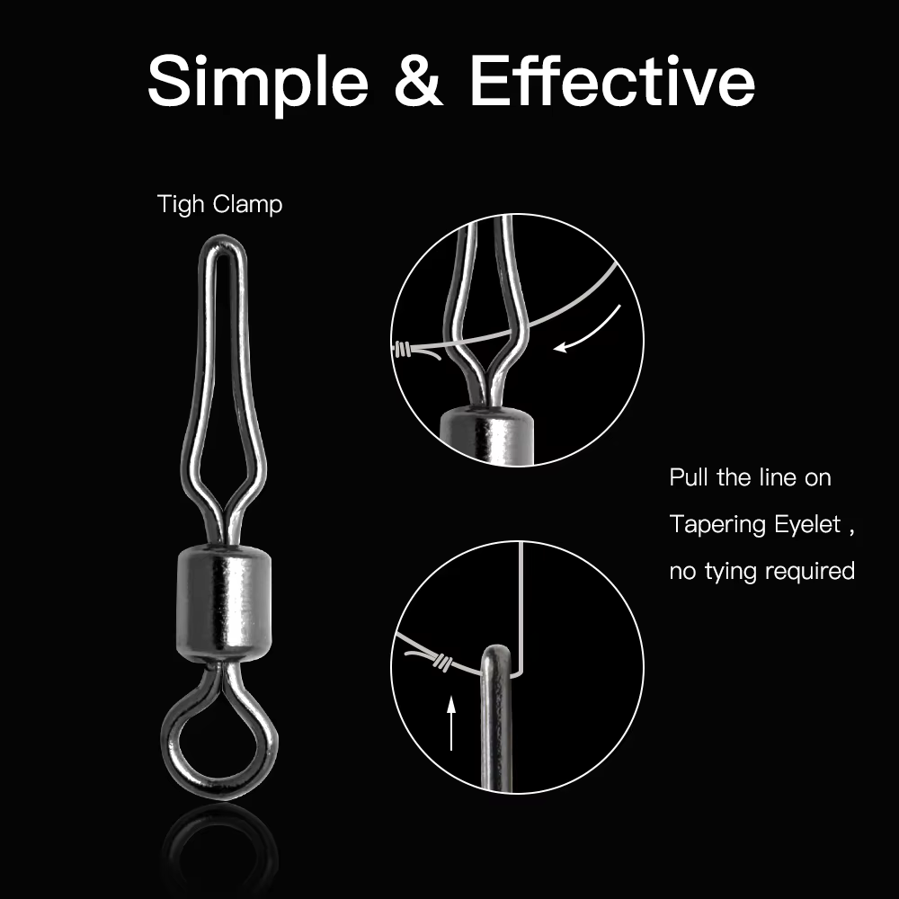 Clip Giratorio Quick Change para Dropshot - Accesorios terminal pesca - imagen 5