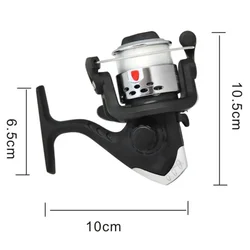 Carrete giratorio 10+1 rodamientos – Aluminio, arrastre 15-18 kg para salada y dulce
