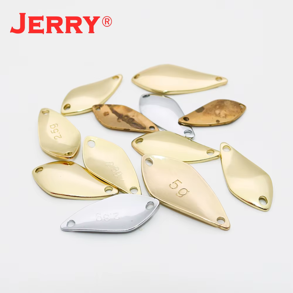 Jerry Aquarius Cucharas de trucha blanco sin pintar metal agua dulce - imagen 5