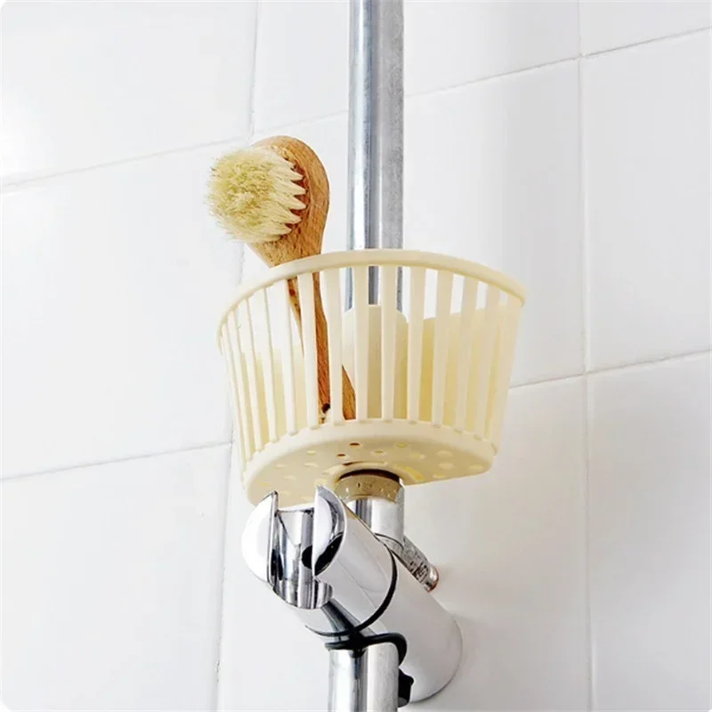 Soporte colgante plástico para fregadero: cesta organizadora - imagen 3