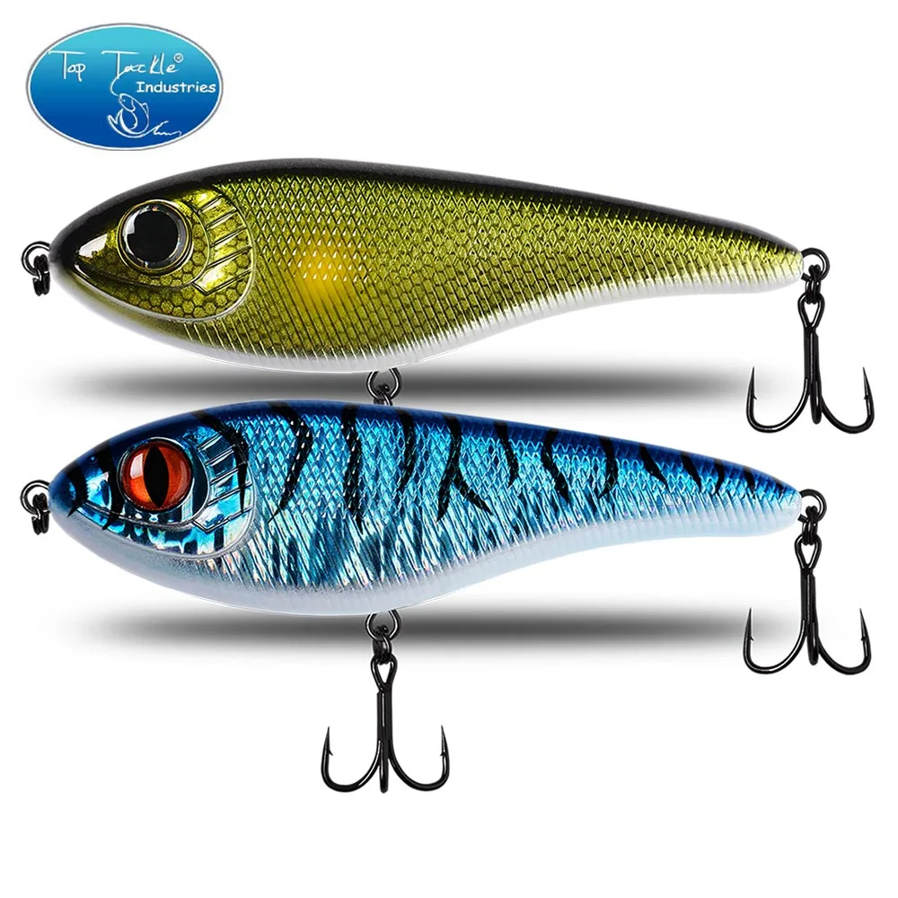 CF LUER Jerk Wobblers de hundimiento lento para lucio - imagen 3
