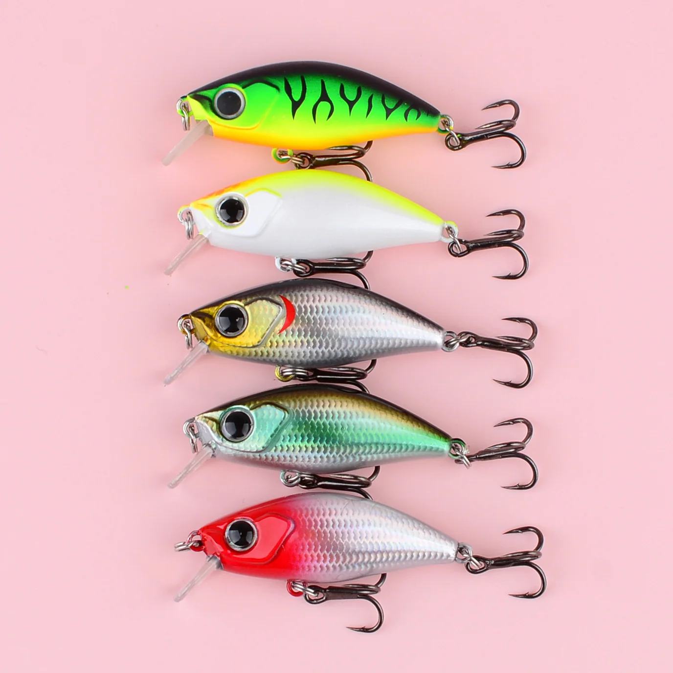 Crankbait Minnow 5 cm 5 g para aparejos de pesca