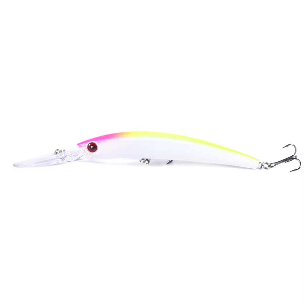 HENGJIA Jerkbait Buceo Profundo - Cebo Duro Para Lubina Y Carpa - imagen 4