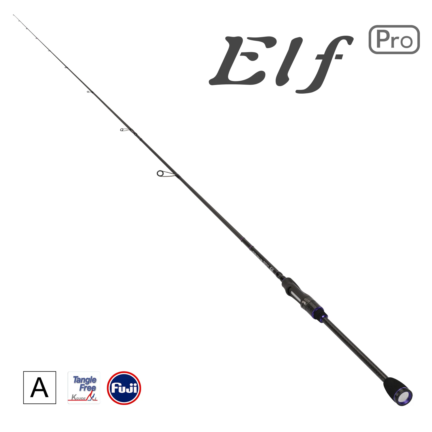 TSURINOYA Caña AJING ELF PRO Rockfish con anillas FUJI