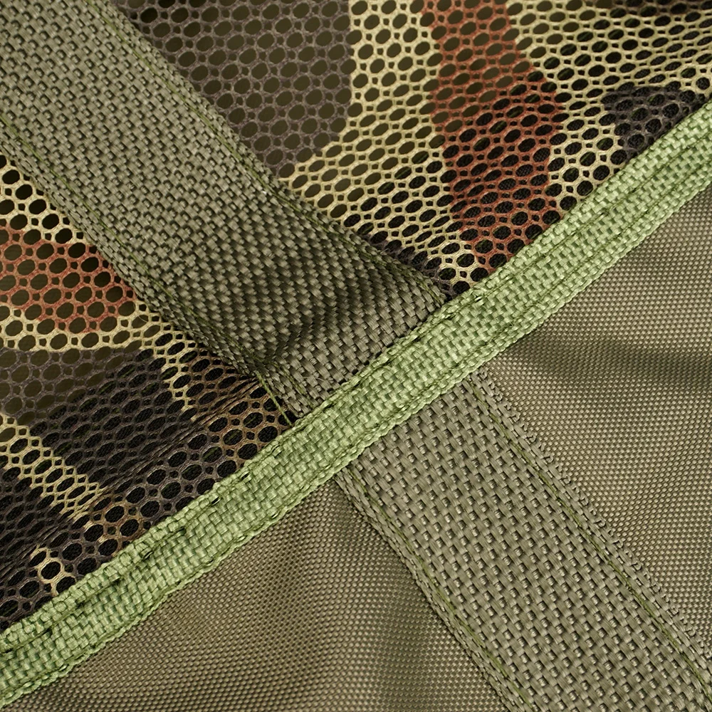 Báscula de pesca plegable 120 cm con malla camuflaje y asa - imagen 2