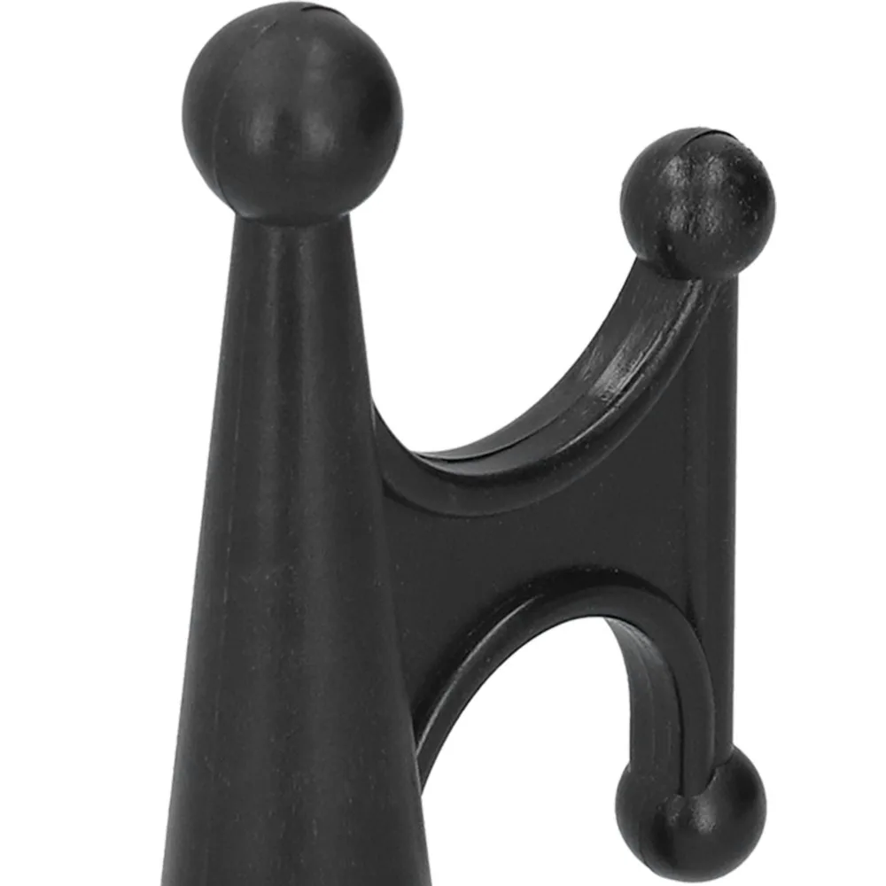 Gancho de amarre para barco de nylon negro – para bote salvavidas
