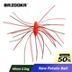 Bazooka vinilo Shad jig worm – para carpa y lucioperca