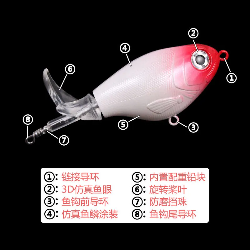 Crankbait flotante Bazooka para Lucio – Mini 90mm 16g