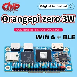 Placa de desarrollo Orange Pi Zero con ventilador, WiFi y Bluetooth