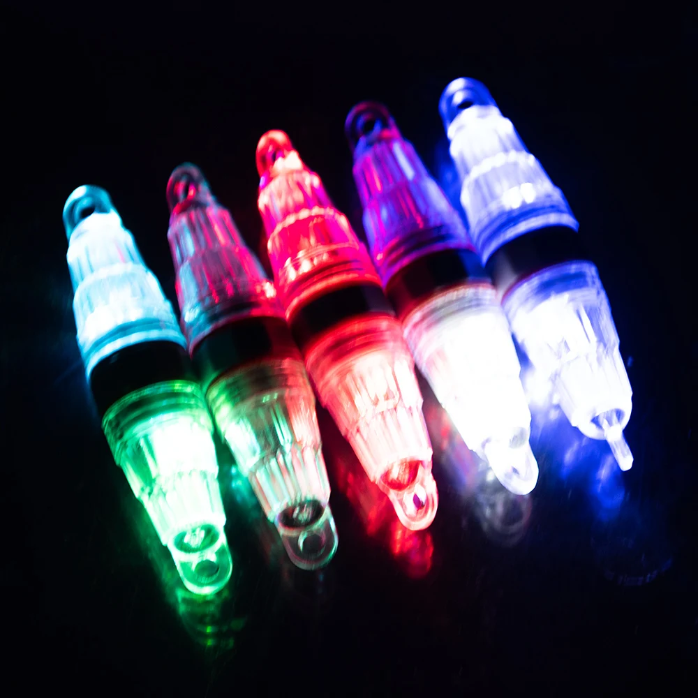 Vista general de la luz LED intermitente para pesca