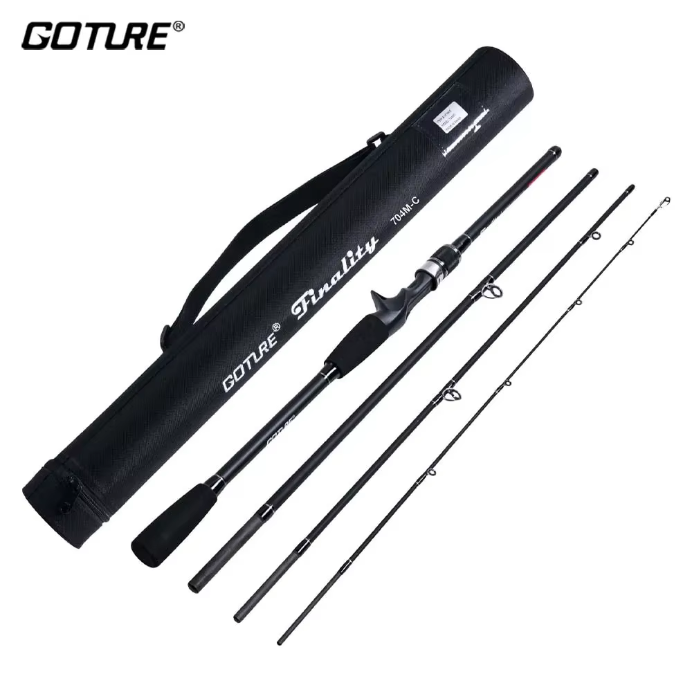 Goture Finality: caña de pesca 4 piezas para spinning y casting