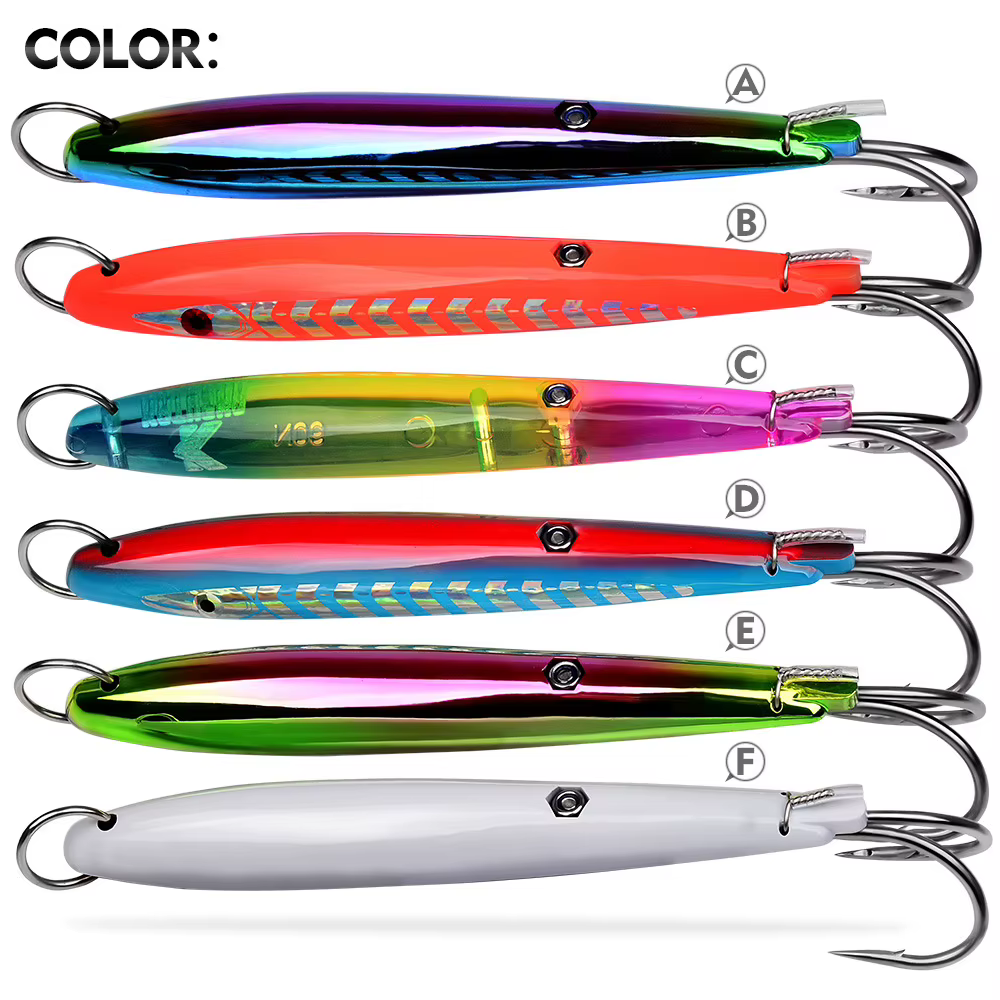 Señuelo Metal KNCONAN – Oscilante para Pesca Lenta en Agua Salada - imagen 3