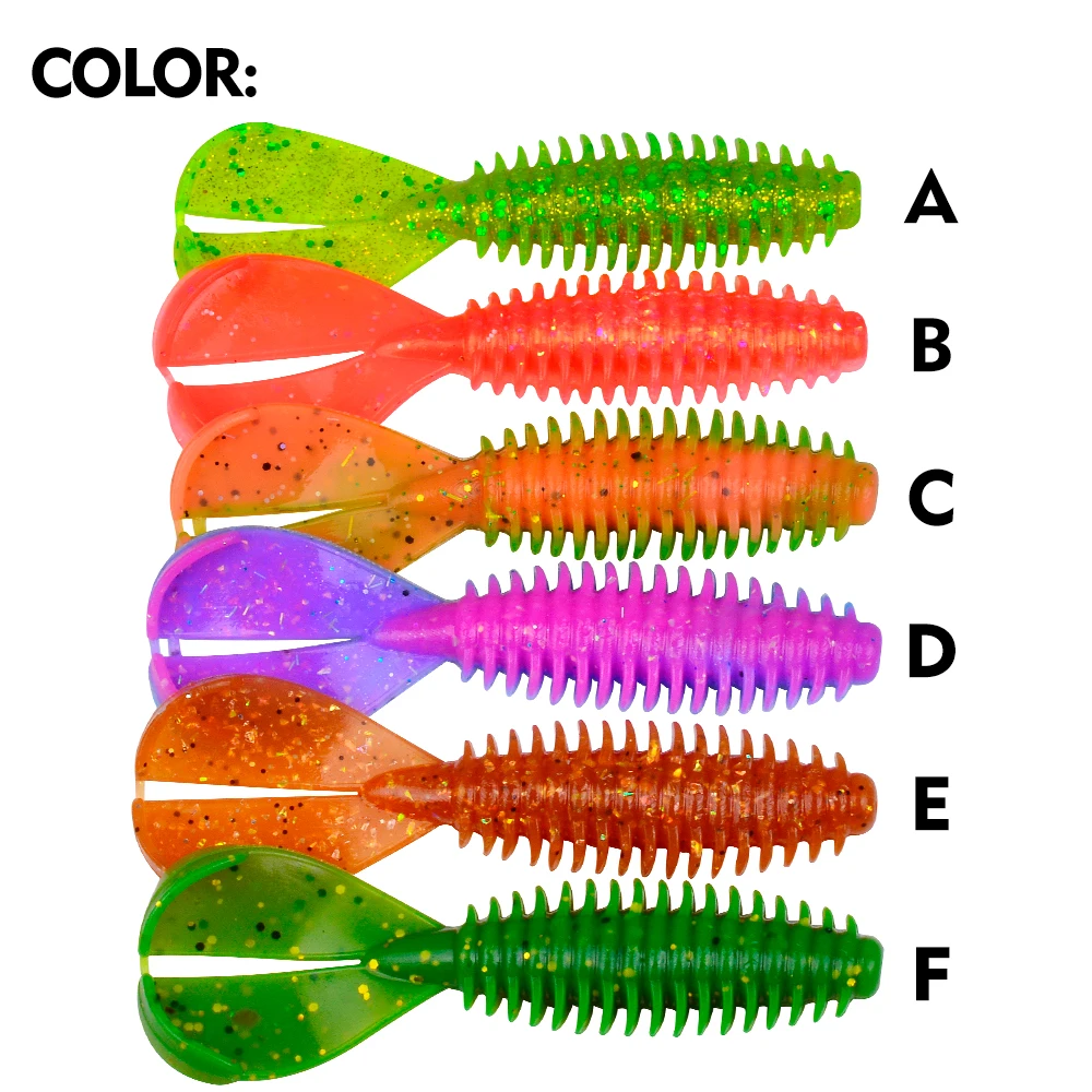 Sunlure Swimbait doble cola cuerpo roscado para lubina y lucio - imagen 4