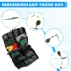 Kit montajes preatados para carpa con anzuelos, clips y eslabones - imagen 2