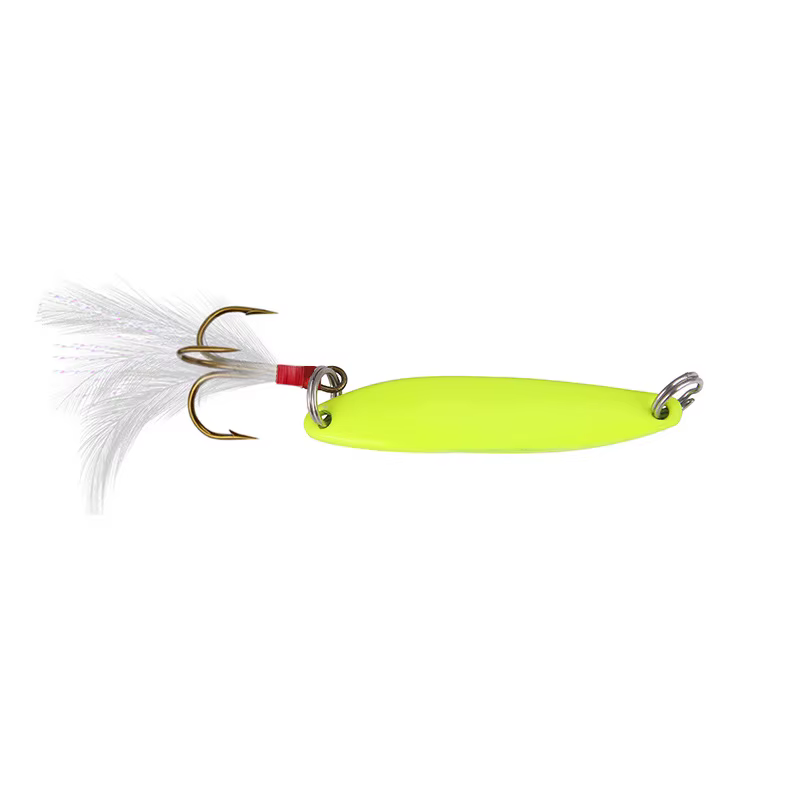 Cucharas giratorias Salix con plumas – Set de 2 señuelos - imagen 3