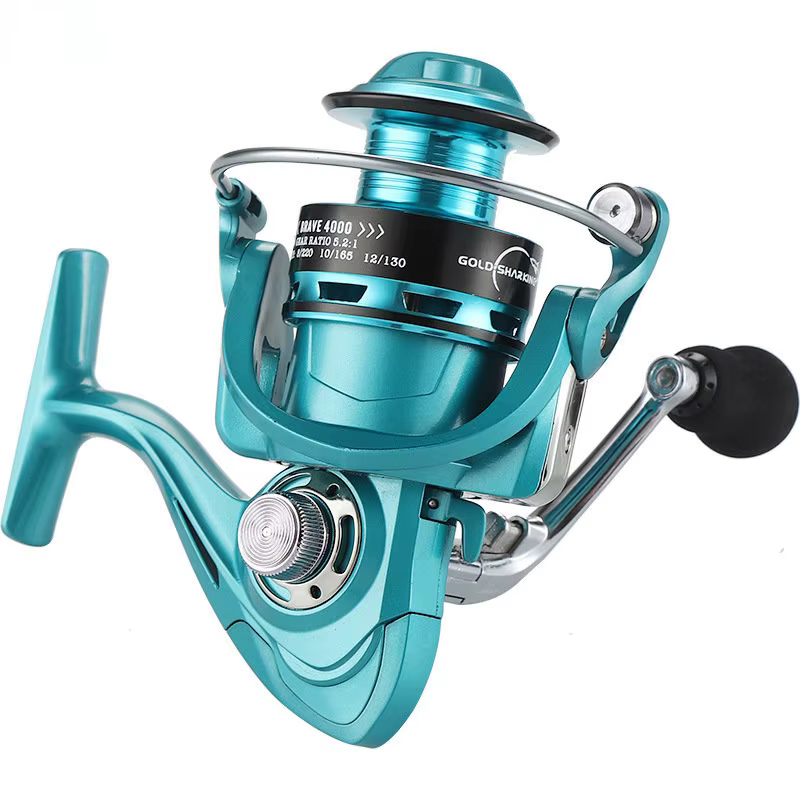 Carrete Spinning 1000-7000 arrastre 15kg grip EVA trucha marina - imagen 2
