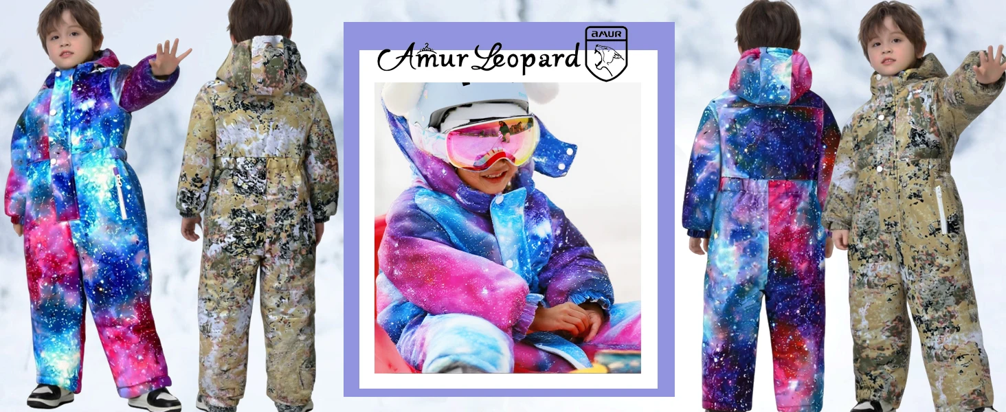 Mono impermeable y estampado para nieve
