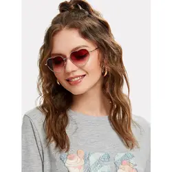Gafas de Sol Pesca Polarizadas UV400 Lente Gradiente Montura Metálica