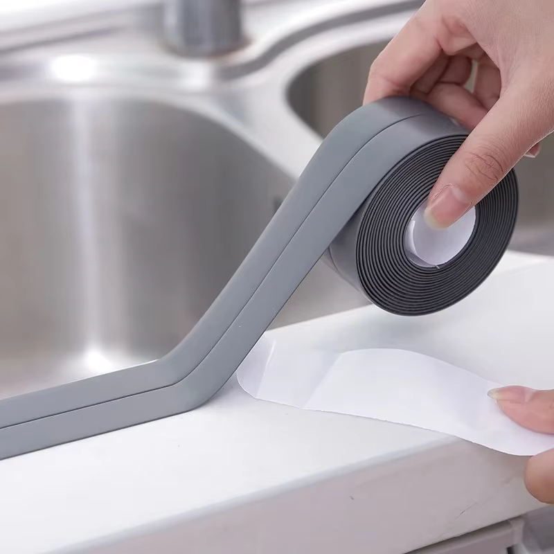 Cinta selladora de PVC impermeable antimoho para cocina y baño - imagen 2