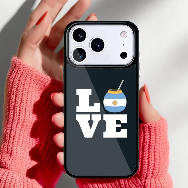Detalle del acabado de la funda argentina