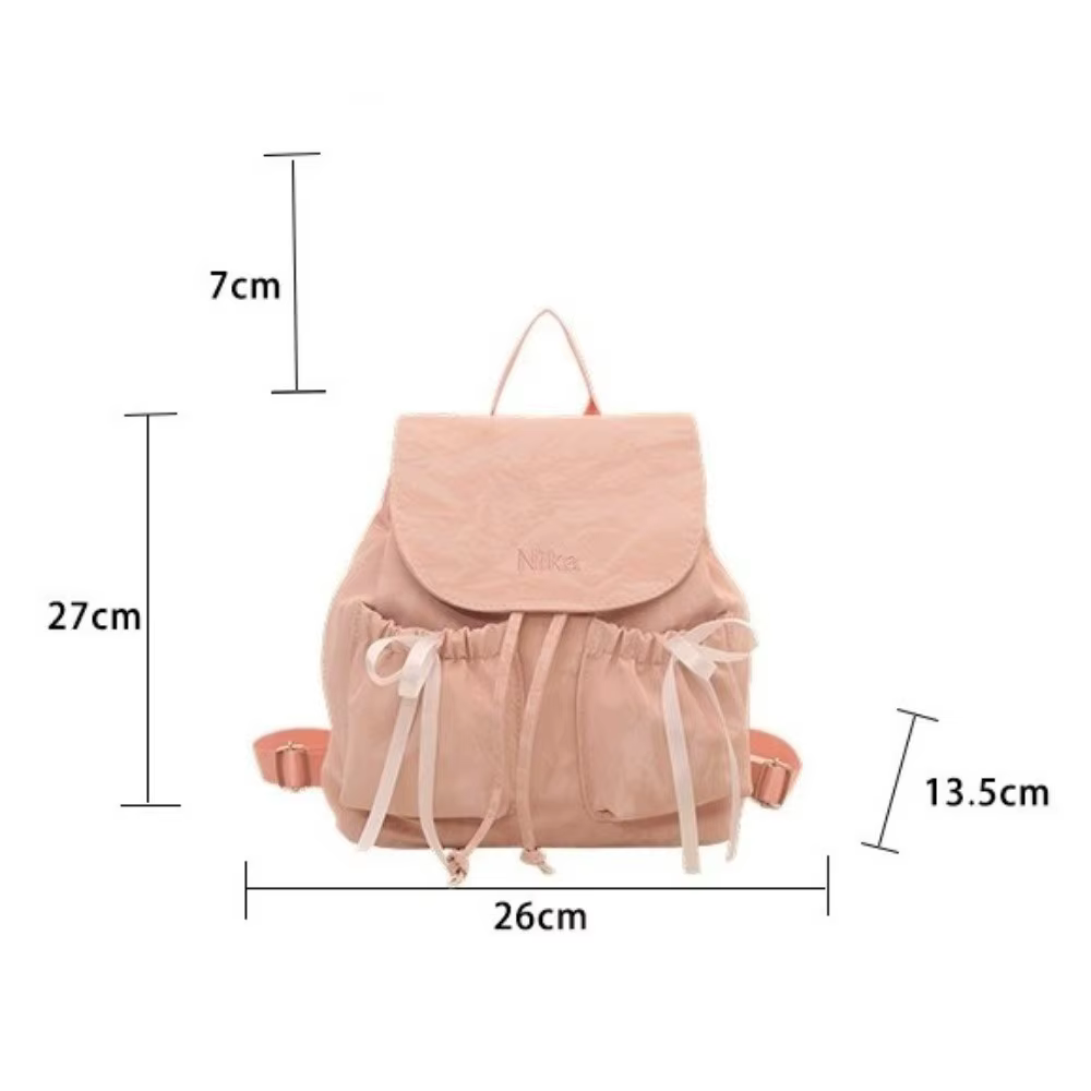 Mochila con cordón para mujer – Gran capacidad y viaje