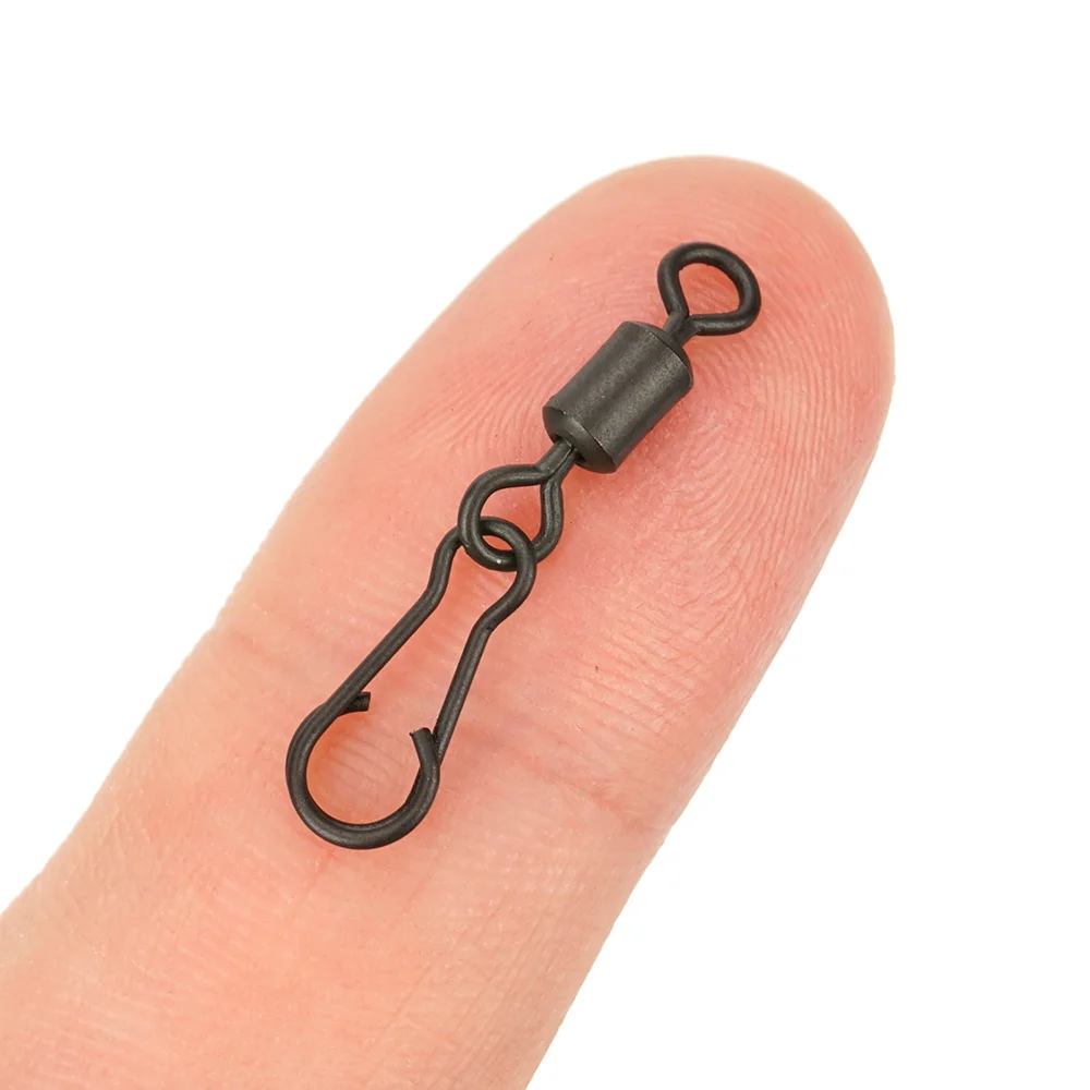 Hirisi AG141 emerillones de pesca con clips rápidos para carpa