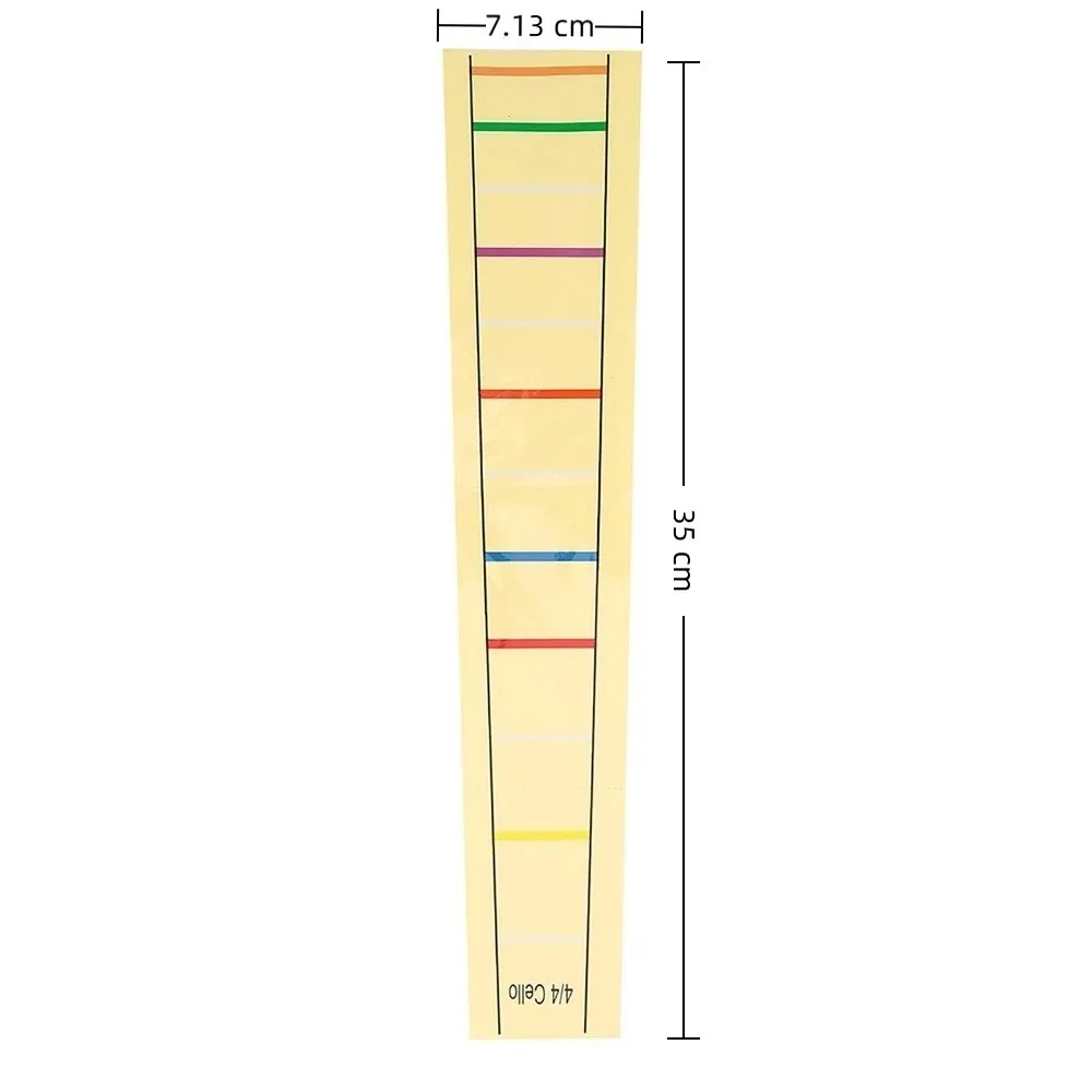 Marcador de posiciones para dedos de cello guía de mástil - imagen 5