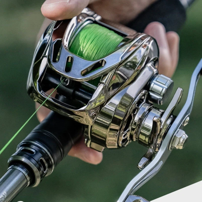 Carrete baitcasting ultraligero anti-reflejo para lanzado largo - imagen 3